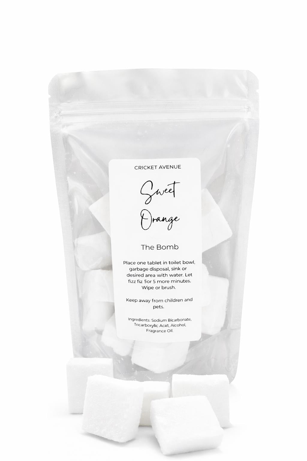 The Bomb Cleaning Fizzies – Toilet Bowl and Garbage Disposal Cleaner | Deodorizing Bombs | Highly Scented