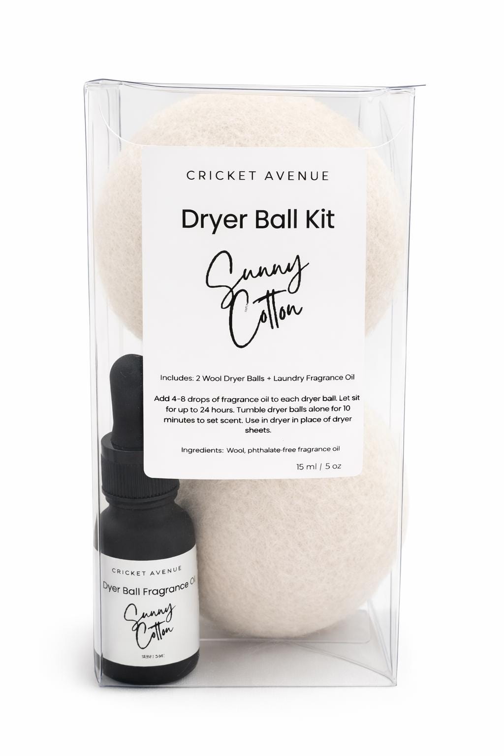 Wool Dryer Balls Set: Natural Fabric Softener with Highly Scented Oil Viral Scents